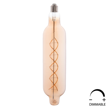 ΛΑΜΠΤΗΡΑΣ JHD-NW7775 LED FILAMENT 8W E27 3000K GOLD COLOR DIMMABLE