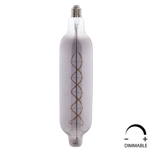 ΛΑΜΠΤΗΡΑΣ JHD-NW7775 LED FILAMENT 8W E27 3000K SMOKE COLOR DIMMABLE