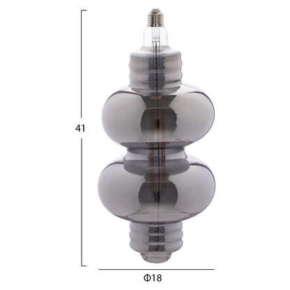 ΛΑΜΠΤΗΡΑΣ LED FILAMENT 8W E27 3000K SMOKE COLOR DIMMABLE