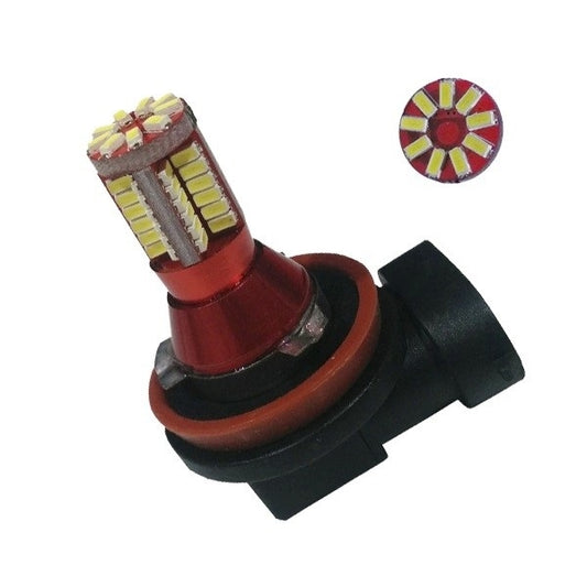 47837 Λάμπα Αυτοκίνητου H10 Can Bus LED με 57 SMD 3014 4,5W 460lm 360° DC 12V IP20 Ψυχρό Λευκό 6000K