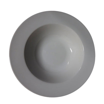 Σαλατιέρα Πορσελάνης Στρογγυλή Λευκή 31εκ