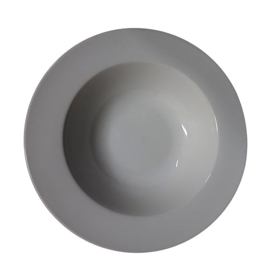 Σαλατιέρα Πορσελάνης Στρογγυλή Λευκή 31εκ