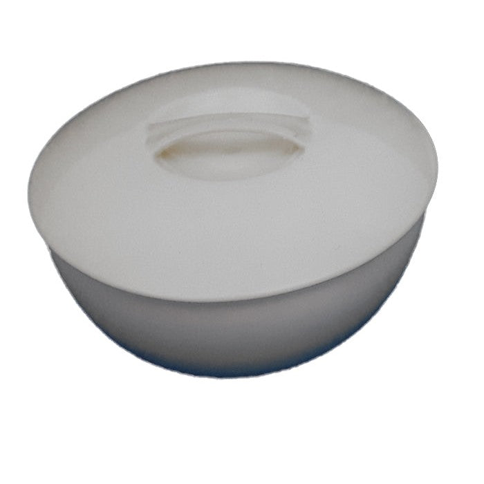 Πυρίμαχο Λευκό Στρογγυλό Σκεύος με Καπάκι 35εκ