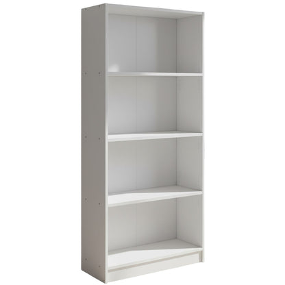 Βιβλιοθήκη Eliot 4S Λευκό 60x30x144