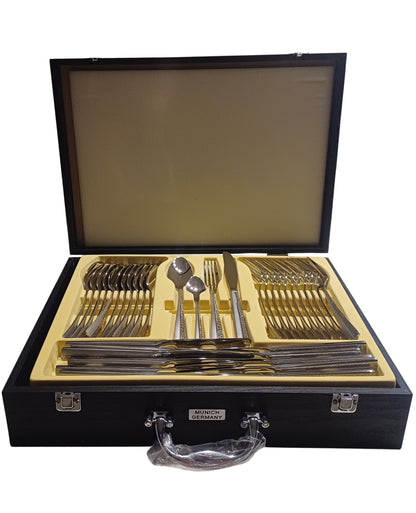 Σετ Μαχαιροπίρουνα 72 Τεμ Ανοξείδωτα 18/10 σε Βαλίτσα