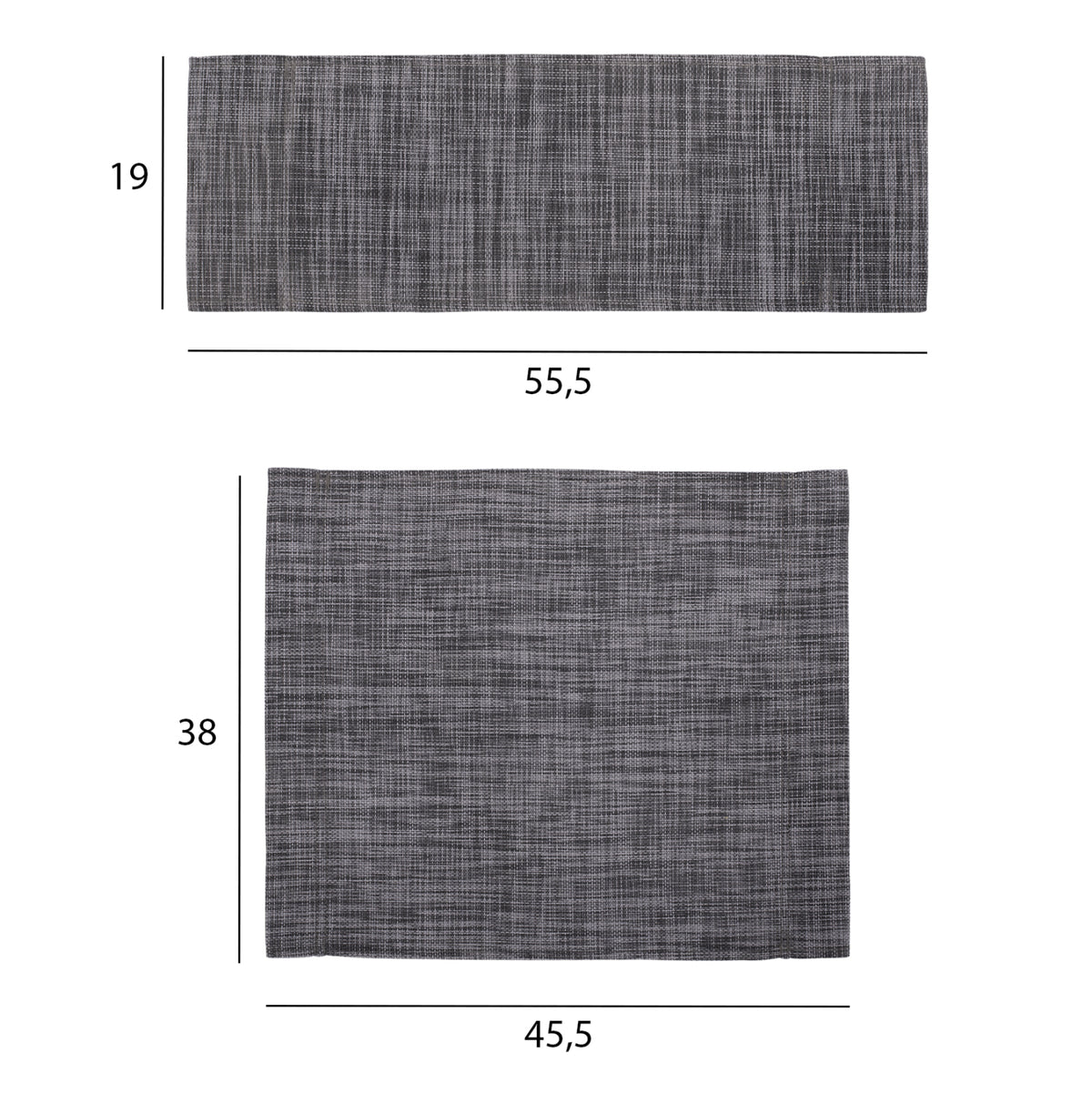 SPLIT CUSHION FOR NAXOS DIRECTOR'S CHAIR GREY
