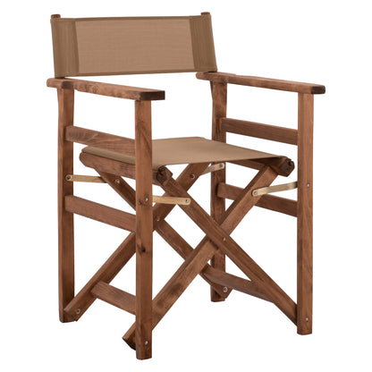 DIVIDED CUSHION FOR DIRECTOR'S CHAIR NAXOS MOCHA