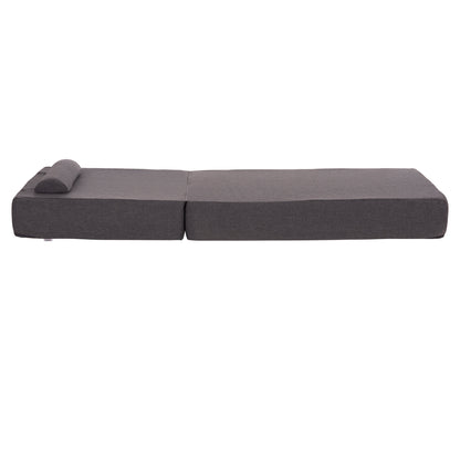 ΜΑΞΙΛΑΡΙ ΞΑΠΛΩΣΤΡΑΣ KIHEI OLEFIN ΣΚΟΥΡΟ ΓΚΡΙ ΜΕ FOAM 198x70x20