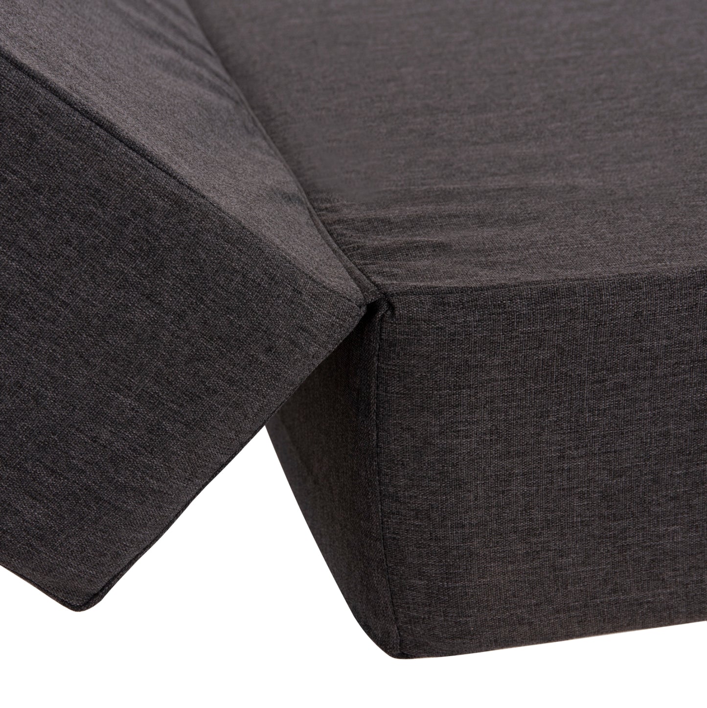 ΜΑΞΙΛΑΡΙ ΞΑΠΛΩΣΤΡΑΣ KIHEI OLEFIN ΣΚΟΥΡΟ ΓΚΡΙ ΜΕ FOAM 198x70x20