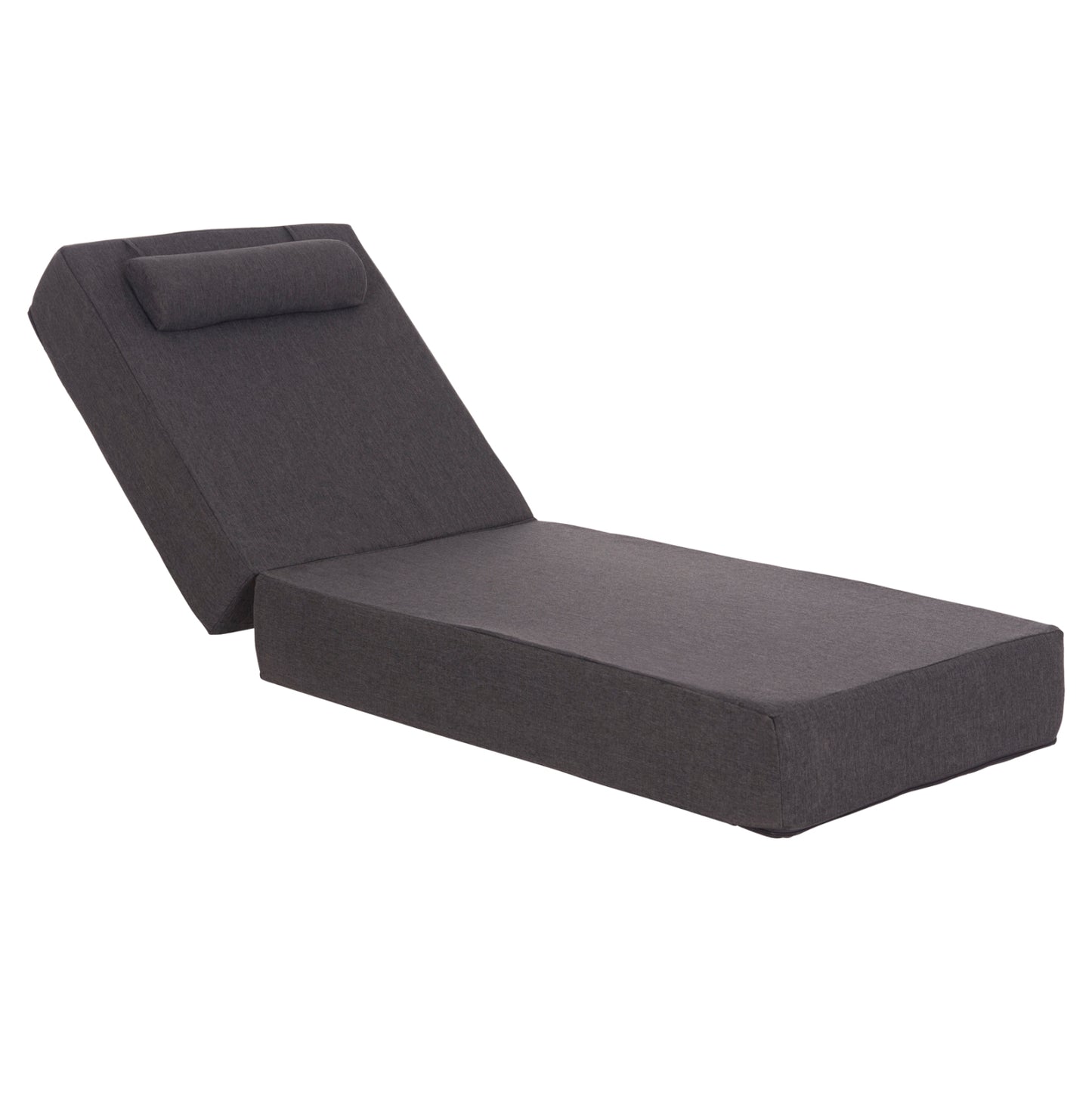 ΜΑΞΙΛΑΡΙ ΞΑΠΛΩΣΤΡΑΣ KIHEI OLEFIN ΣΚΟΥΡΟ ΓΚΡΙ ΜΕ FOAM 198x70x20