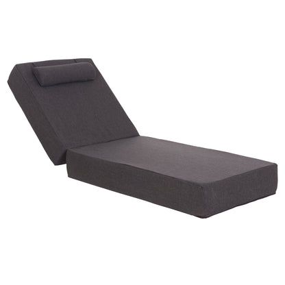 ΜΑΞΙΛΑΡΙ ΞΑΠΛΩΣΤΡΑΣ KIHEI OLEFIN ΣΚΟΥΡΟ ΓΚΡΙ ΜΕ FOAM 198x70x20