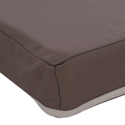 ΜΑΞΙΛΑΡΙ ΞΑΠΛΩΣΤΡΑΣ POLYESTER SIFNOS ΓΚΡΙ 190x70x11