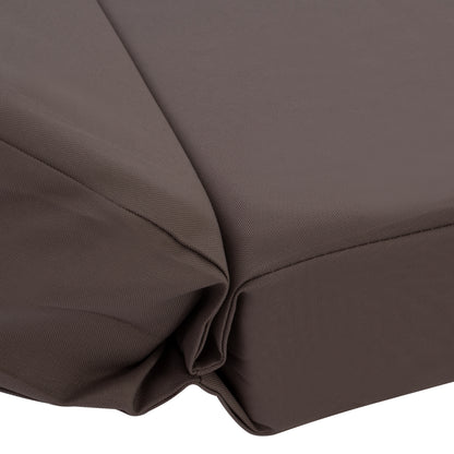 ΜΑΞΙΛΑΡΙ ΞΑΠΛΩΣΤΡΑΣ POLYESTER SIFNOS ΓΚΡΙ 190x70x11