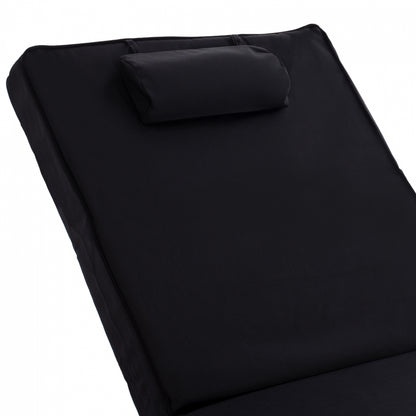 ΜΑΞΙΛΑΡΙ ΞΑΠΛΩΣΤΡΑΣ TEXTILENE 600gr/m2 SIFNOS ΜΑΥΡΟ 194x70x11