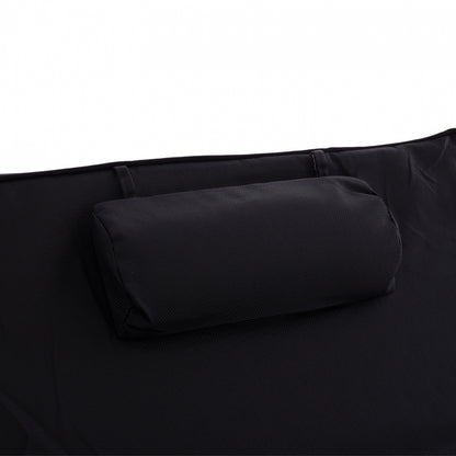 ΜΑΞΙΛΑΡΙ ΞΑΠΛΩΣΤΡΑΣ TEXTILENE 600gr/m2 SIFNOS ΜΑΥΡΟ 194x70x11