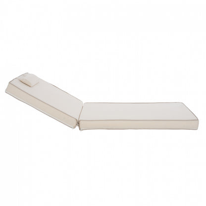 ΜΑΞΙΛΑΡΙ ΞΑΠΛΩΣΤΡΑΣ TEXTILENE 600gr/m2 SIFNOS ΜΠΕΖ 194x70x11