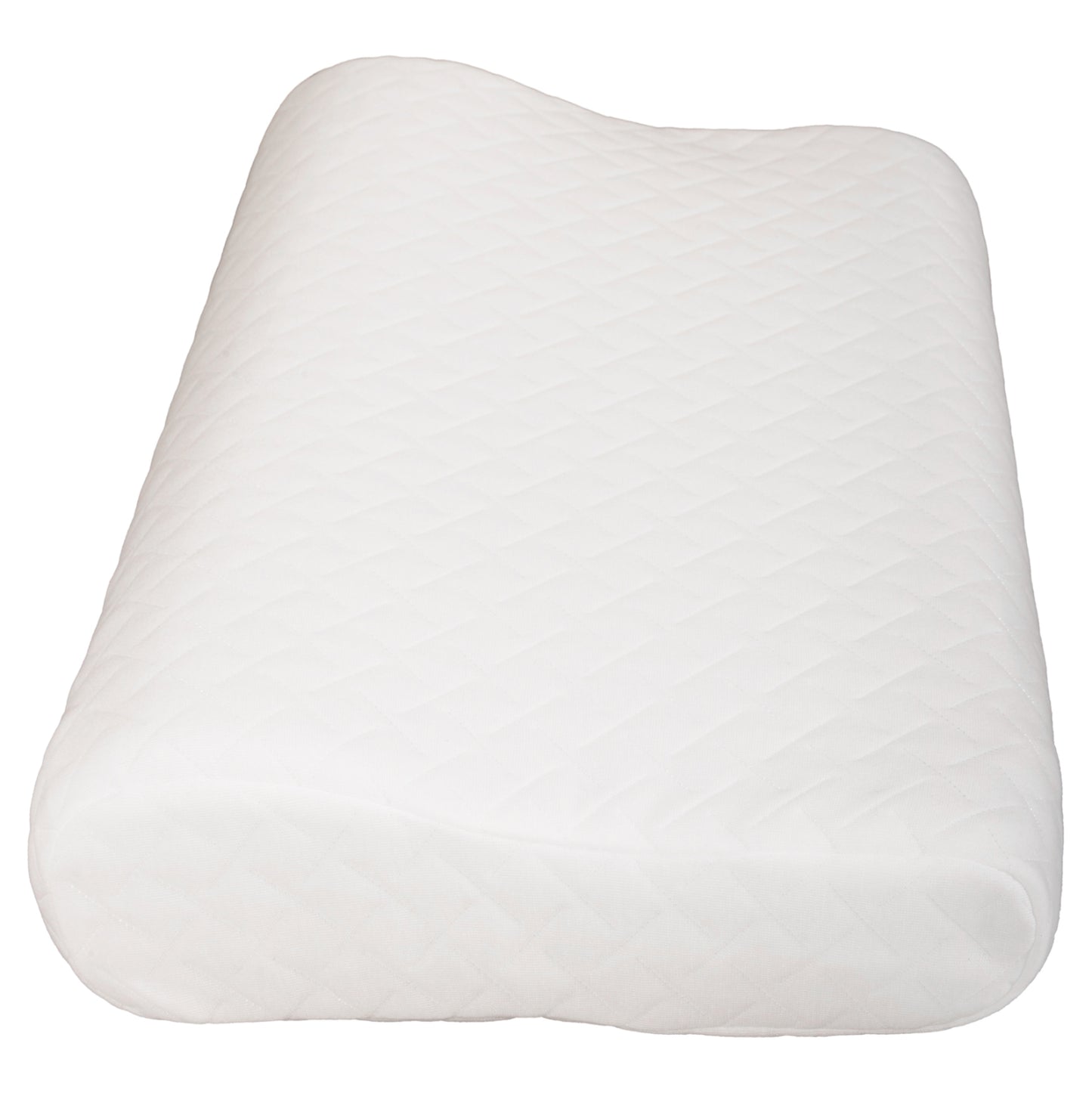 ΜΑΞΙΛΑΡΙ ΥΠΝΟΥ BEZEL MEMORY FOAM ΛΕΥΚΟ ΥΦΑΣΜΑ 55x32εκ