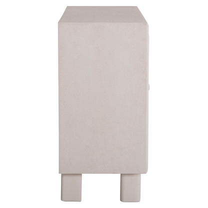 ΜΠΟΥΦΕΣ ΣΕΙΡΑ SANTORINI HM18048 MDF ΣΕ ΥΠΟΛΕΥΚΟ ΧΡΩΜΑ-3 ΣΥΡΤΑΡΙΑ & 2 ΠΟΡΤΕΣ 120x38x80Υεκ.