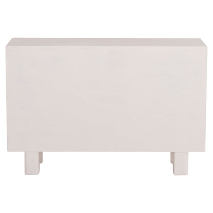 ΜΠΟΥΦΕΣ ΣΕΙΡΑ SANTORINI HM18048 MDF ΣΕ ΥΠΟΛΕΥΚΟ ΧΡΩΜΑ-3 ΣΥΡΤΑΡΙΑ & 2 ΠΟΡΤΕΣ 120x38x80Υεκ.