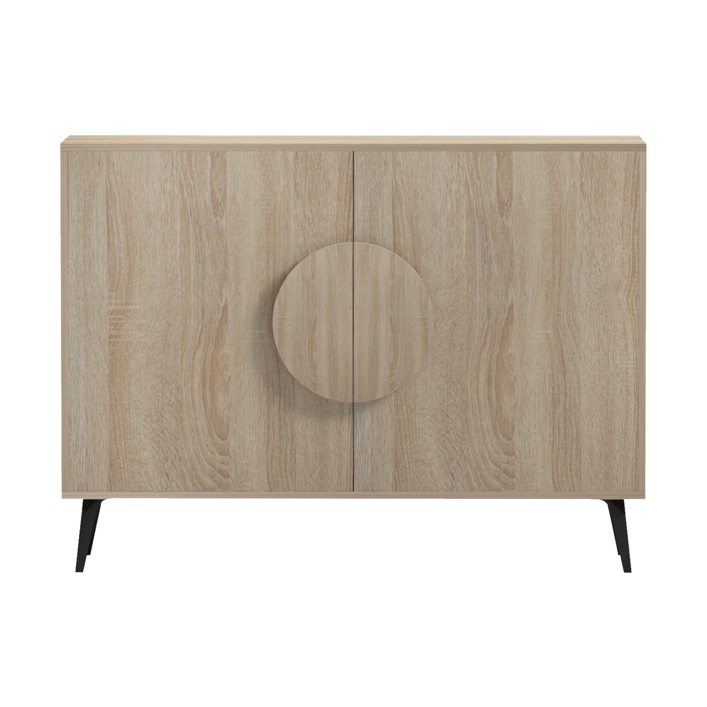 ΜΠΟΥΦΕΣ SAVORE ΜΕΛΑΜΙΝΗ SONAMA-ΜΑΥΡΑ ΜΕΤΑΛ. ΠΟΔΙΑ 110x35.5x82