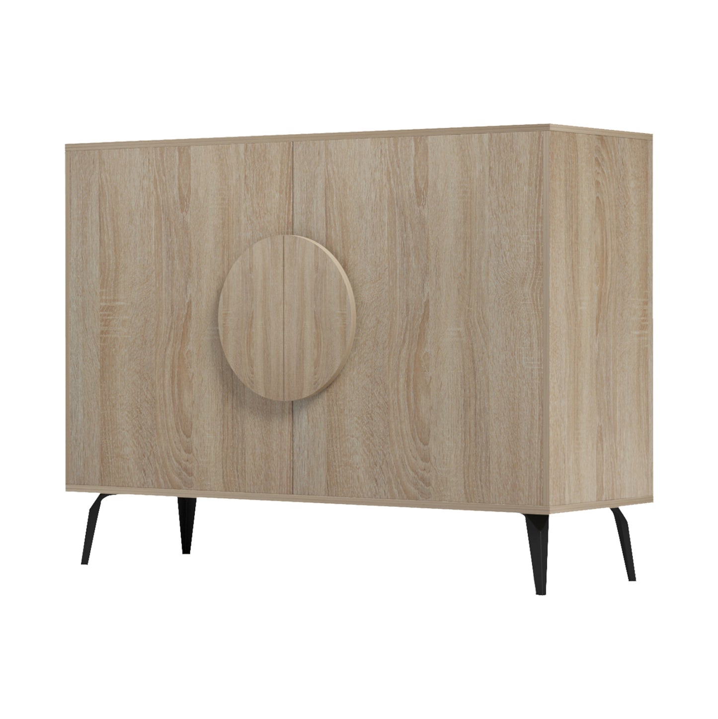ΜΠΟΥΦΕΣ SAVORE ΜΕΛΑΜΙΝΗ SONAMA-ΜΑΥΡΑ ΜΕΤΑΛ. ΠΟΔΙΑ 110x35.5x82