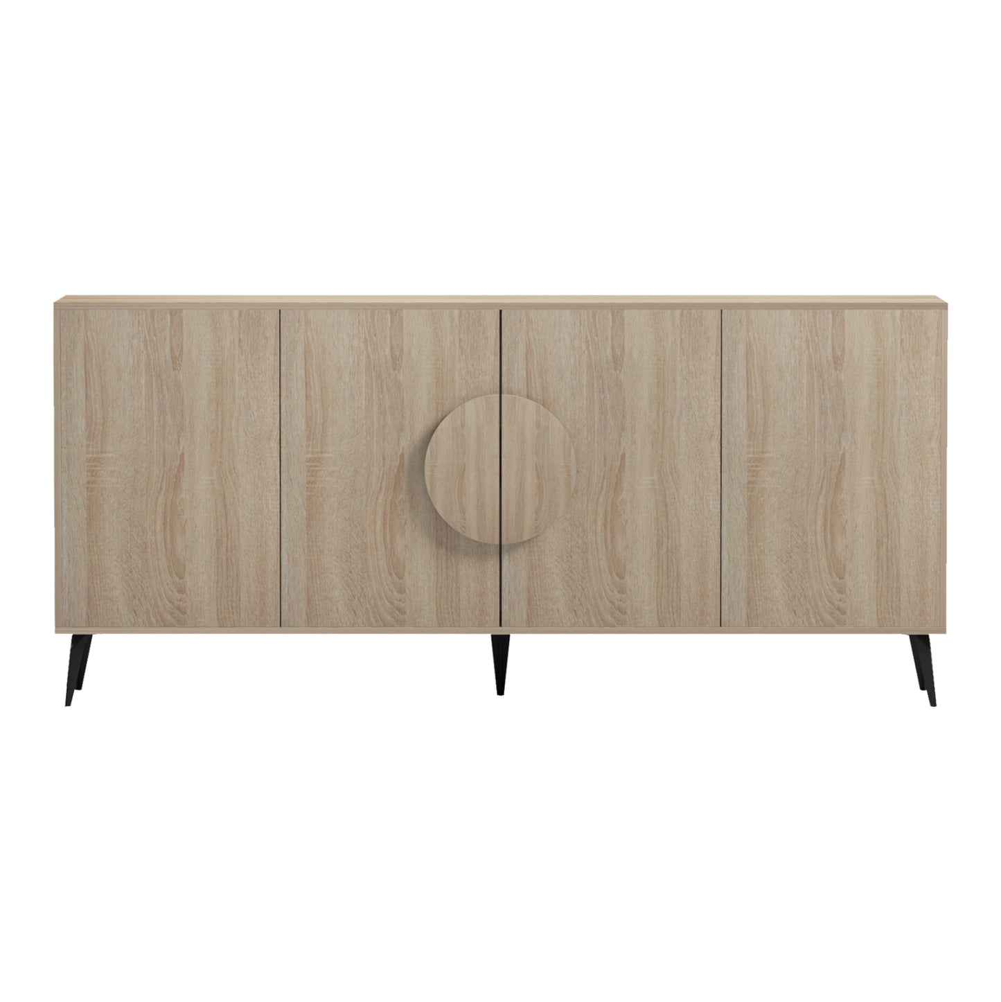 ΜΠΟΥΦΕΣ SAVORE ΜΕΛΑΜΙΝΗ SONAMA-ΜΑΥΡΑ ΜΕΤΑΛ. ΠΟΔΙΑ 180x35.5x82