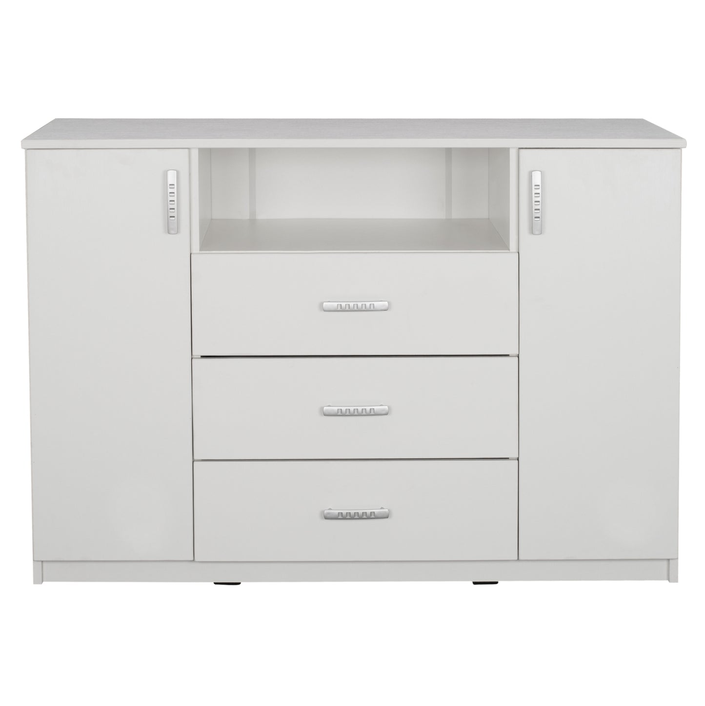 ΜΠΟΥΦΕΣ ΜΕ 2 ΝΤΟΥΛΑΠΙΑ & 3 ΣΥΡΤΑΡΙΑ ADLER ΛΕΥΚΟΣ 120x45x85
