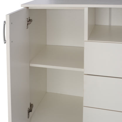 ΜΠΟΥΦΕΣ ΜΕ 2 ΝΤΟΥΛΑΠΙΑ & 3 ΣΥΡΤΑΡΙΑ ADLER ΛΕΥΚΟΣ 120x45x85