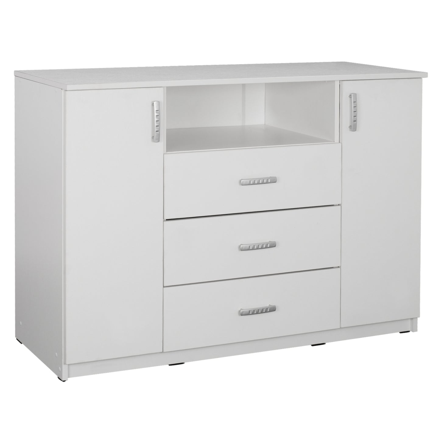 ΜΠΟΥΦΕΣ ΜΕ 2 ΝΤΟΥΛΑΠΙΑ & 3 ΣΥΡΤΑΡΙΑ ADLER ΛΕΥΚΟΣ 120x45x85