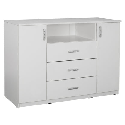 ΜΠΟΥΦΕΣ ΜΕ 2 ΝΤΟΥΛΑΠΙΑ & 3 ΣΥΡΤΑΡΙΑ ADLER ΛΕΥΚΟΣ 120x45x85
