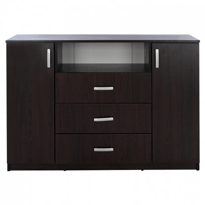 ΜΠΟΥΦΕΣ ΜΕ 2 ΝΤΟΥΛΑΠΙΑ & 3 ΣΥΡΤΑΡΙΑ ADLER WENGE 120x45x85