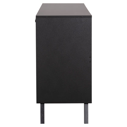 ΜΠΟΥΦΕΣ ΜΕΛΑΜΙΝΗΣ KRUDEN ΜΑΥΡΟ ΦΥΣΙΚΟ 180x40x78.6