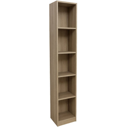 Βιβλιοθήκη Eliot 5S Slim Φυσικό 30x30x180
