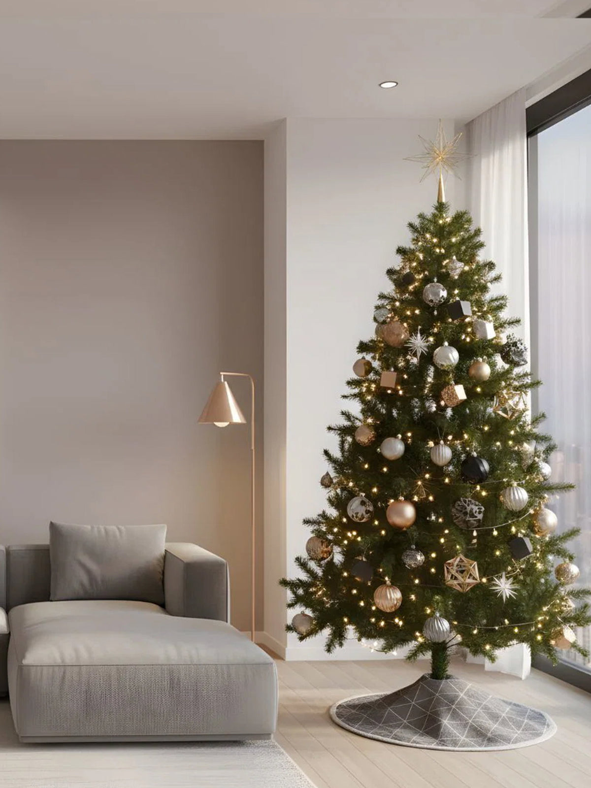 Starlight Green Christmas Tree 180cm
