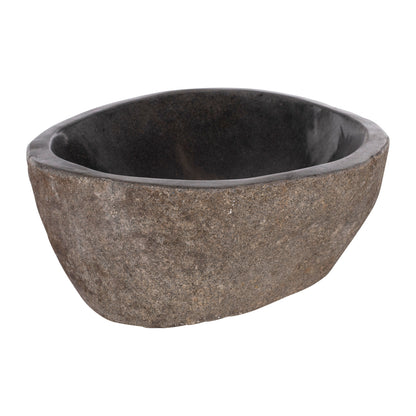 ΝΙΠΤΗΡΑΣ STONE SINK ΛΑΞΕΥΜΕΝΗ ΠΕΤΡΑ ΓΚΡΙ ΧΡΩΜΑ 40x40x20