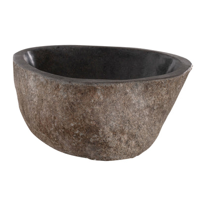 ΝΙΠΤΗΡΑΣ STONE SINK ΛΑΞΕΥΜΕΝΗ ΠΕΤΡΑ ΓΚΡΙ ΧΡΩΜΑ 40x40x20