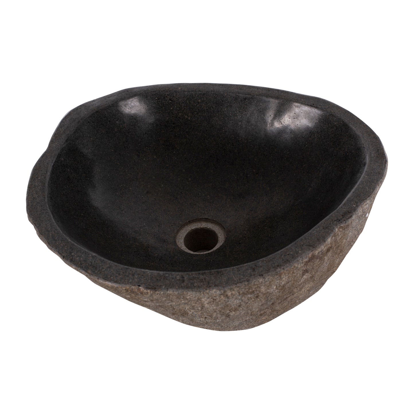 ΝΙΠΤΗΡΑΣ STONE SINK ΛΑΞΕΥΜΕΝΗ ΠΕΤΡΑ ΓΚΡΙ ΧΡΩΜΑ 40x40x20