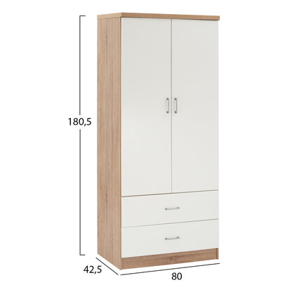 ΝΤΟΥΛΑΠΑ 2ΦΥΛΛΗ ME 2 ΣΥΡΤΑΡΙΑ REINA SONAMA ΛΕΥΚΗ 80x42,5x180,5