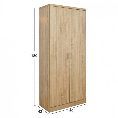 ΝΤΟΥΛΑΠΑ 2ΦΥΛΛΗ BAILEY ΜΕ ΤΡΙΑ ΡΑΦΙΑ SONAMA 60x42x180