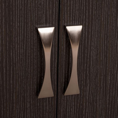 3-DOOR WARDROBE CARLY WITH TWO DRAWERS ZEBRANO 150x55x180