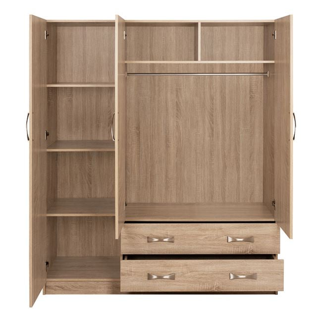 ΝΤΟΥΛΑΠΑ 3ΦΥΛΛΗ CARLY ΜΕ ΔΥΟ ΣΥΡΤΑΡΙΑ SONAMA 150x55x180
