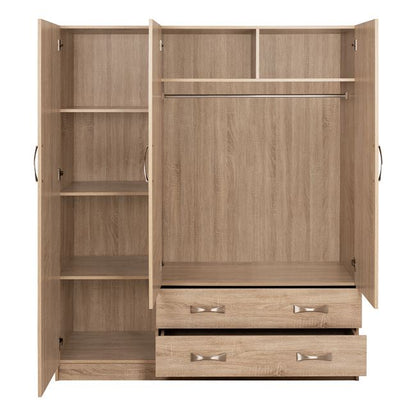 ΝΤΟΥΛΑΠΑ 3ΦΥΛΛΗ CARLY ΜΕ ΔΥΟ ΣΥΡΤΑΡΙΑ SONAMA 150x55x180