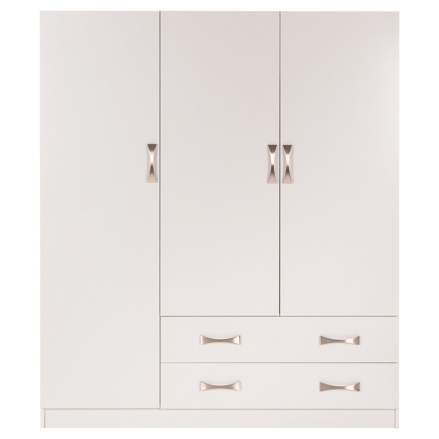 ΝΤΟΥΛΑΠΑ 3ΦΥΛΛΗ CARLY ΜΕ ΔΥΟ ΣΥΡΤΑΡΙΑ ΛΕΥΚΗ 150x55x180