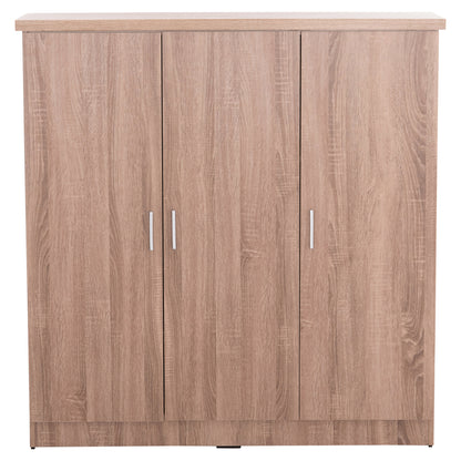 ΝΤΟΥΛΑΠΑ 3ΦΥΛΛΗ ΜΕ ΡΑΦΙΑ FUENTO HM2482.01 SONAMA OAK ΜΕΛΑΜΙΝΗ 120-116x40x123,5Υεκ.