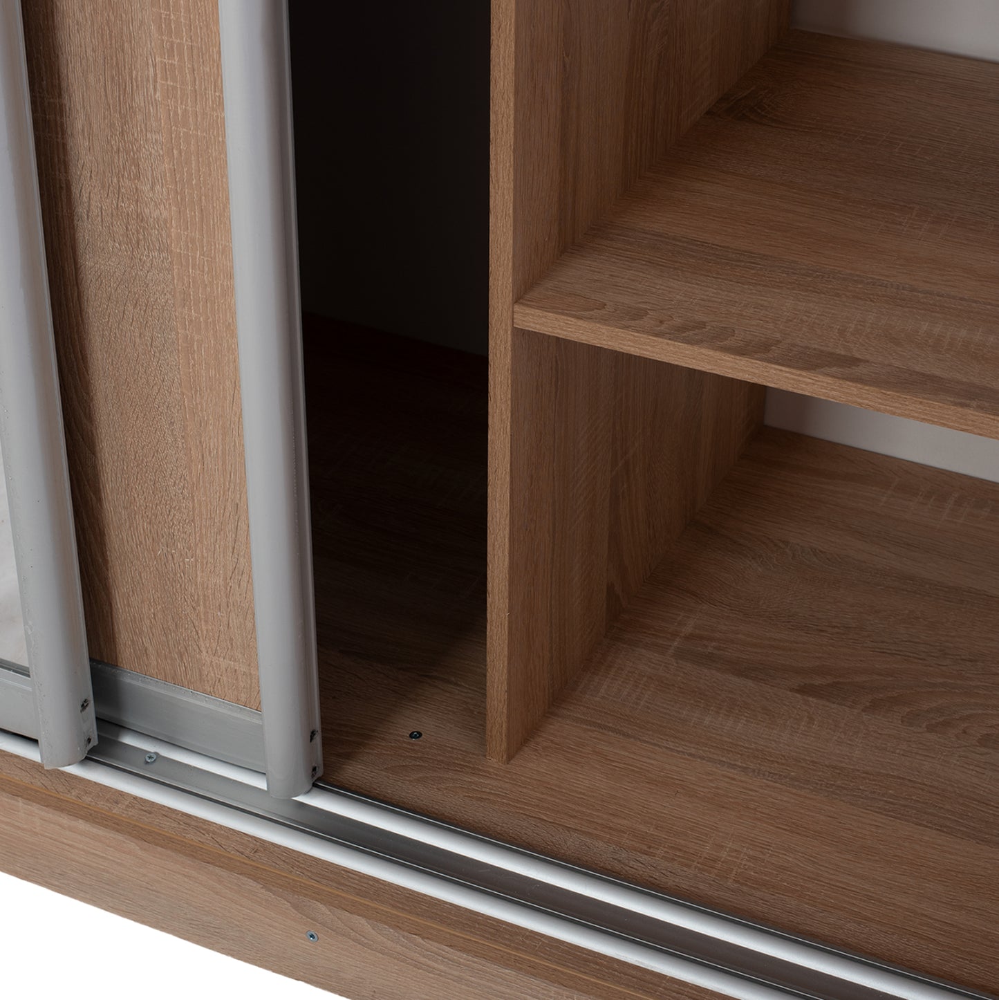 ΝΤΟΥΛΑΠΑ 3ΦΥΛΛΗ ΣΥΡΟΜΕΝΗ ΜΕ ΚΑΘΡΕΠΤΗ SONAMA OAK 200x60x210