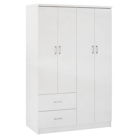 ΝΤΟΥΛΑΠΑ 4ΦΥΛΛΗ ME 2 ΣΥΡΤΑΡΙΑ BLAKELY ΛΕΥΚΗ 120x42,5x180,5