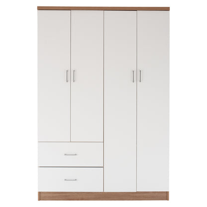 ΝΤΟΥΛΑΠΑ 4ΦΥΛΛΗ ME 2 ΣΥΡΤΑΡΙΑ BLAKELY SONAMA ΛΕΥΚΗ 120x42,5x180,5