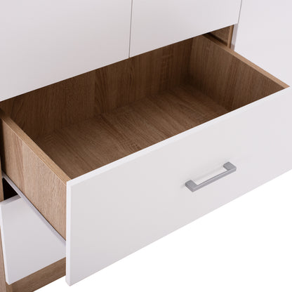 ΝΤΟΥΛΑΠΑ 4ΦΥΛΛΗ ME 2 ΣΥΡΤΑΡΙΑ BLAKELY SONAMA ΛΕΥΚΗ 120x42,5x180,5