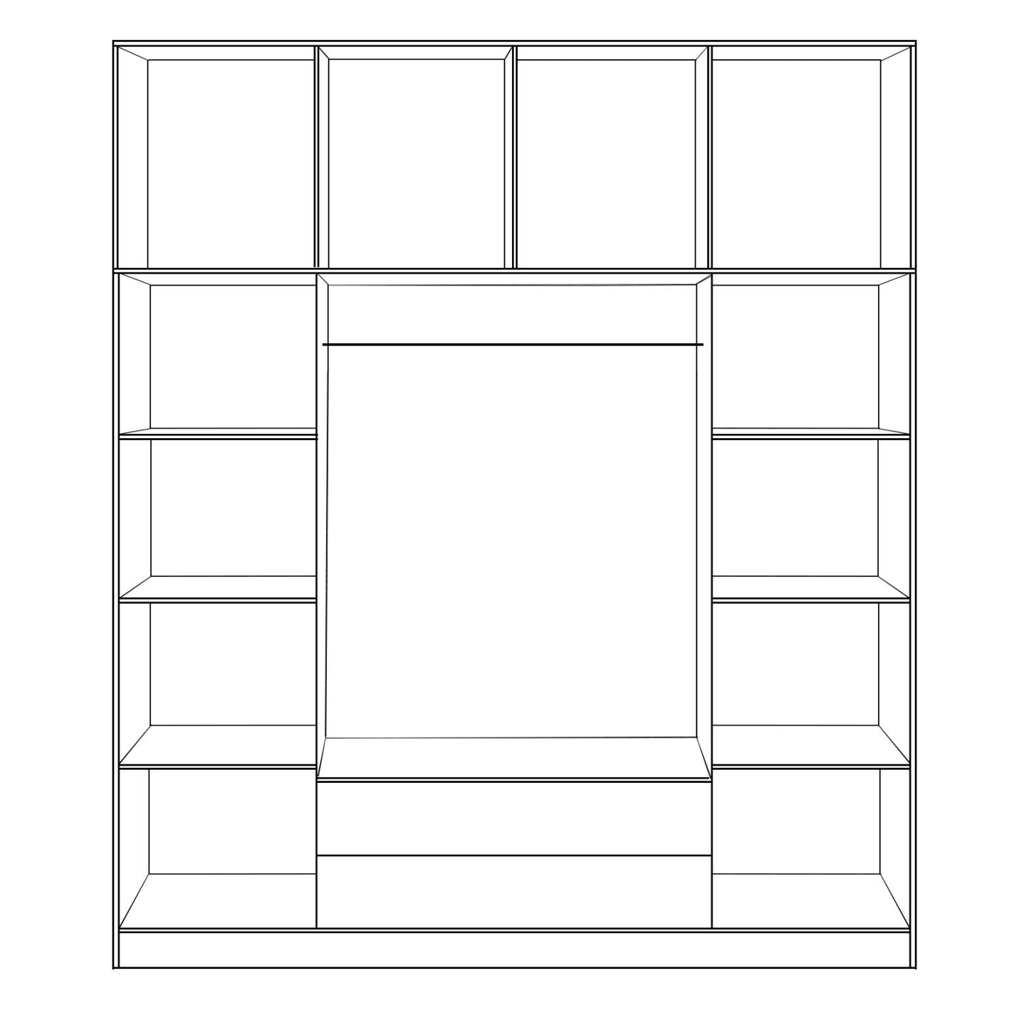 ΝΤΟΥΛΑΠΑ 4ΦΥΛΛΗ ΜΕ ΠΑΤΑΡΙ ΚΑΙ 2 ΣΥΡΤΑΡΙΑ SONAMA 200x240x55.5