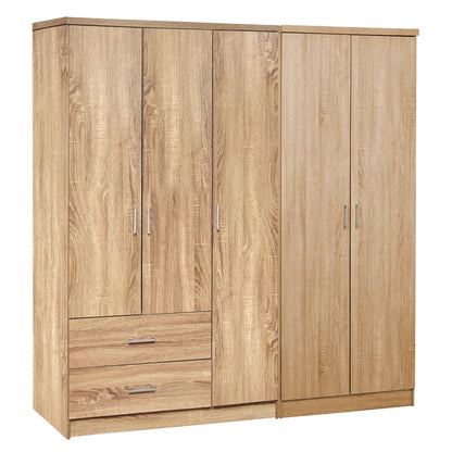 ΝΤΟΥΛΑΠΑ 5ΦΥΛΛΗ CAESAR ΜΕΛΑΜΙΝΗ ΧΡΩΜΑ SONAMA 150x42.5x181